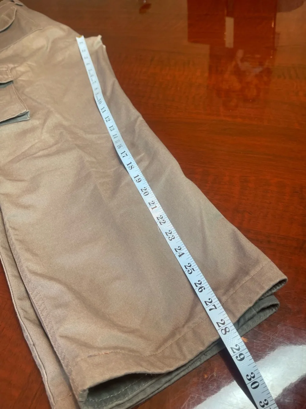 Beverly Hills Polo Club Cargo Pants Men’s 38x28 Gray Utility Workwear Gorpcore